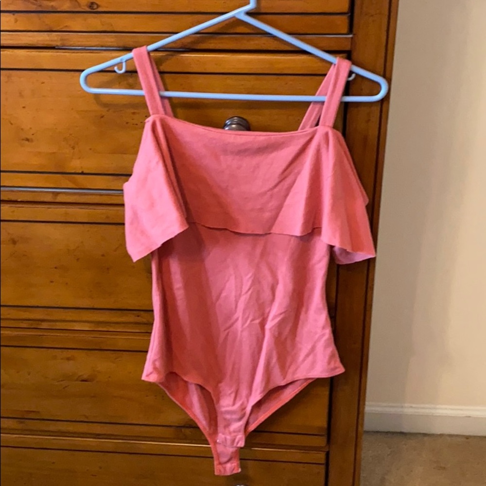 Charlotte Russe  pink bodysuit